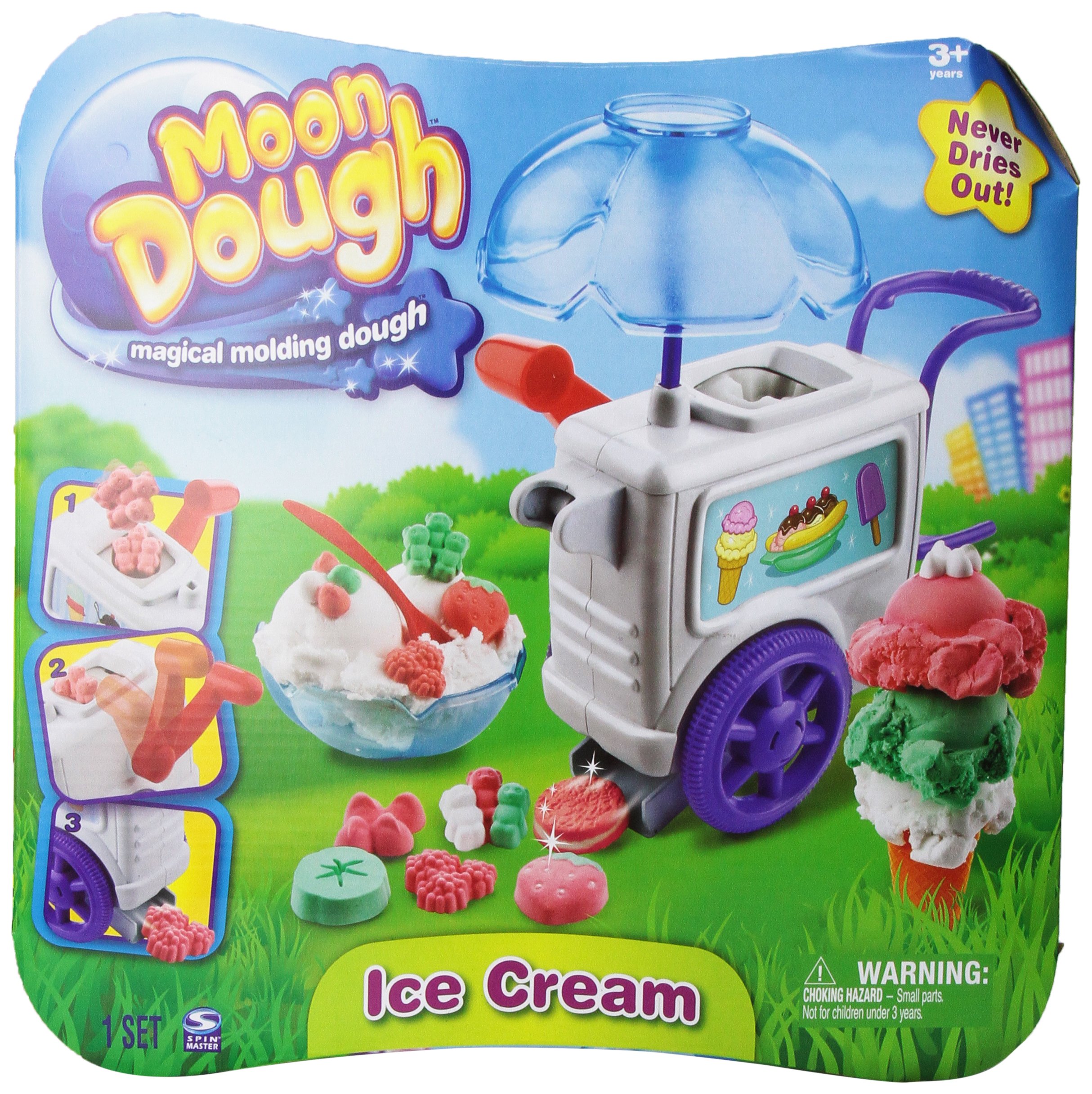dough ice cream cart playset